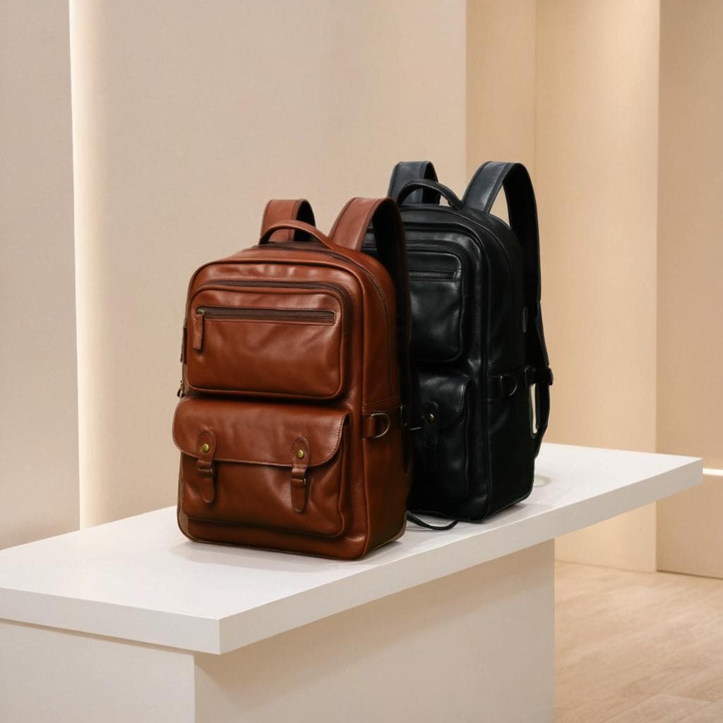 CandidCarryQ Urban Luxe Duo – Chestnut & Onyx